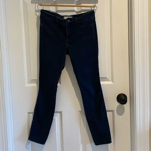 Abercrombie 6R Dark Blue Stretchy Skinny Jeans